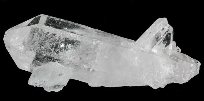 Clear Quartz Crystal Cluster - Brazil #48629